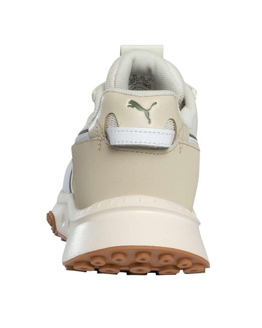 PUMA White Wild Rider Futurism Trainers for men