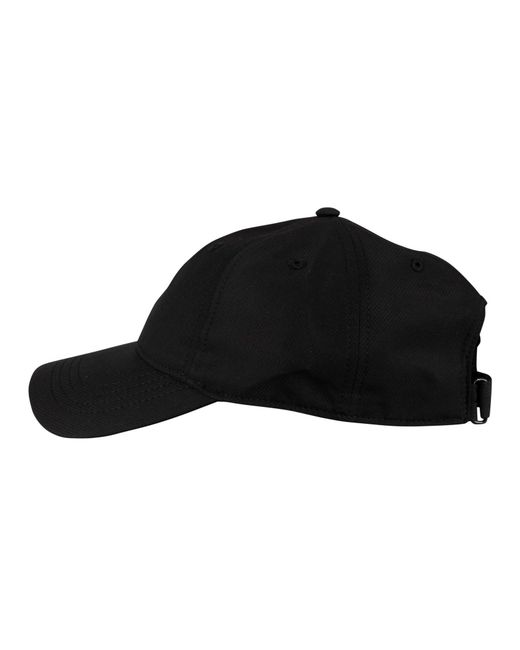 Lacoste Black Logo Baseball Cap for men
