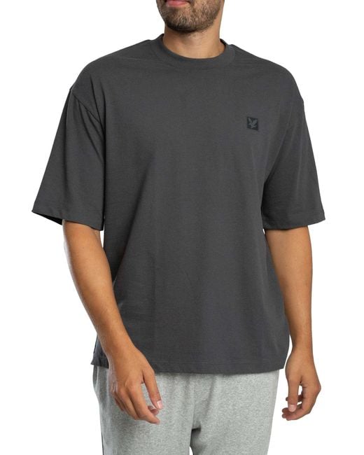 Lyle & Scott Black 3 Pack Lounge Relaxed T-shirt for men