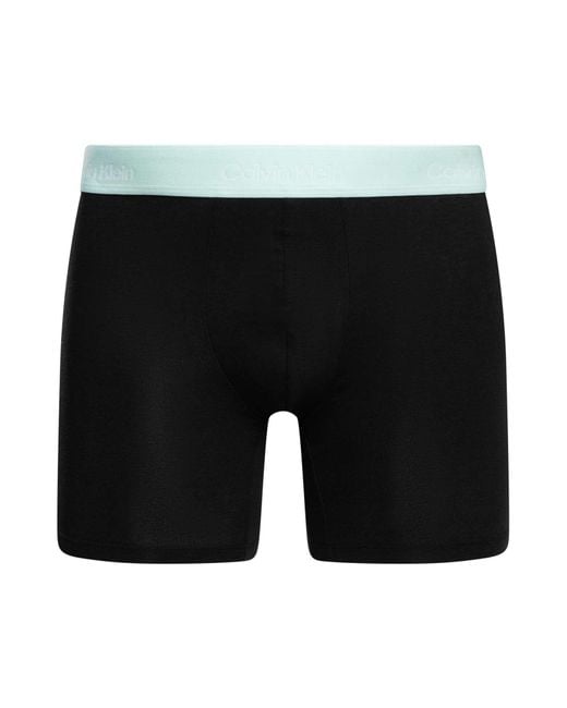 Calvin Klein Black 3 Pack Boxer Briefs for men