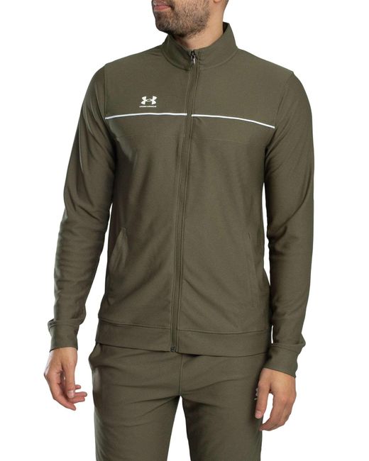 Under Armour Green Challenger Tracksuit for men