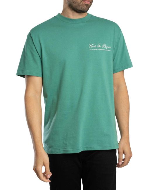 Carhartt Green Cloud Heart T-shirt for men