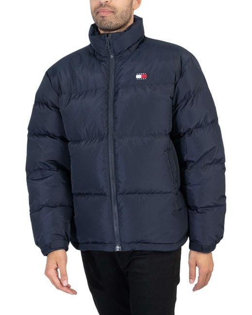 Tommy Hilfiger Blue Alaska Puffer Jacket for men