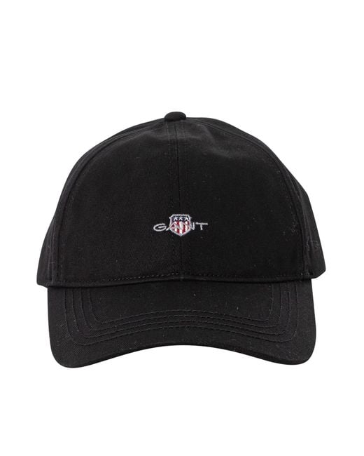 Gant Black Shield Baseball Cap for men
