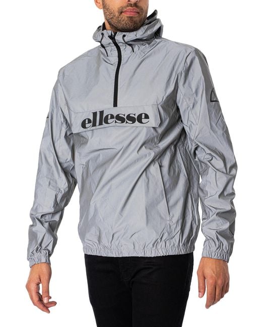 Ellesse Acera Pullover Jacket in Grey for Men | Lyst Canada