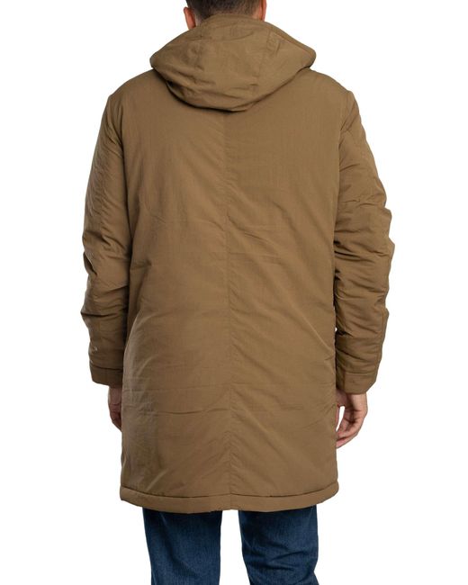 Lyle & Scott Natural Wadded Parka Jacket for men