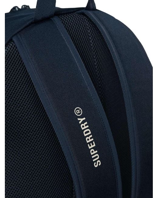 Superdry Blue Company Logo Backpack for men