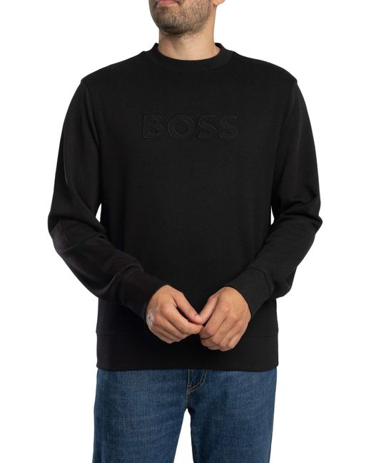 Boss Black We Logo Sweatshirt for men