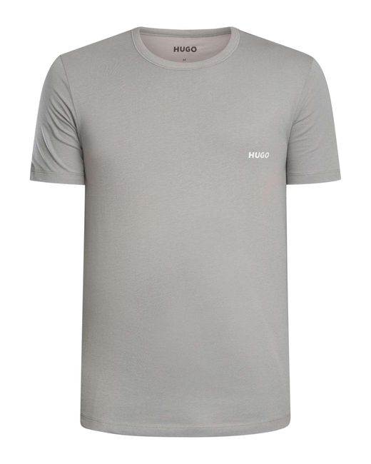 HUGO Blue 3 Pack Crew Lounge T-shirt for men