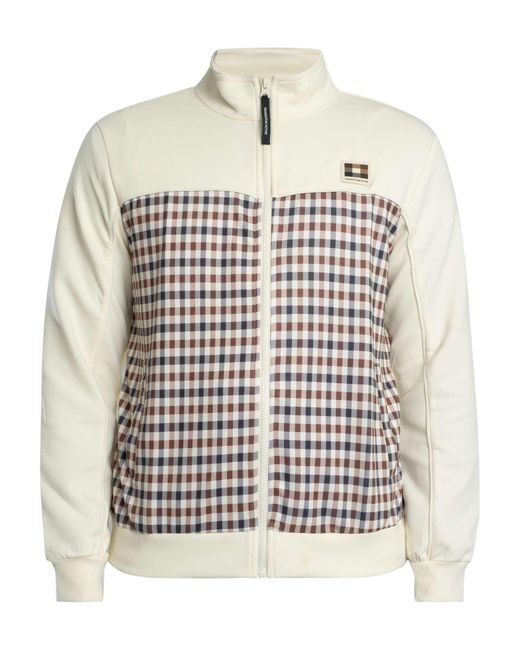 Aquascutum White Scuba Track Jacket for men
