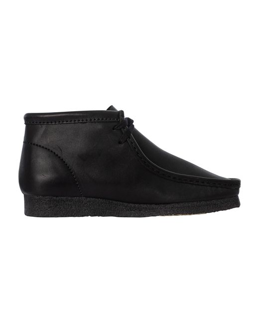Clarks Wallabee Stivali In Pelle Marrone Uomo - UK 7 / EU 41