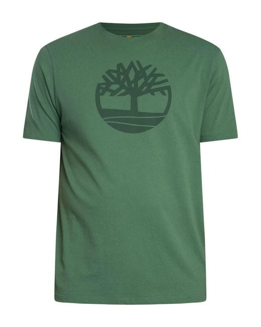 Timberland Green Tree Logo T-Shirt for men