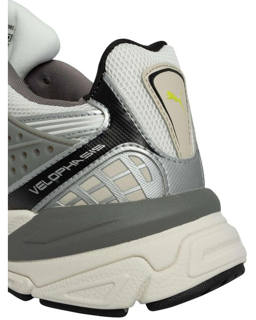 PUMA White Velophasis Always On Trainers for men