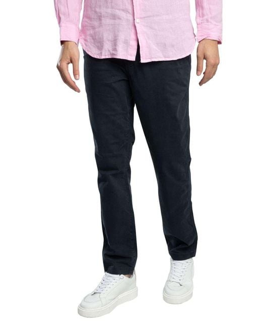 Superdry Blue International Chino Trousers for men