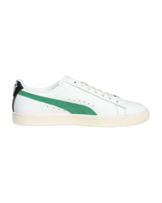 PUMA Green Clyde Base Trainers for men