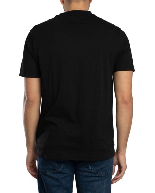 HUGO Black Danotie Boxed Logo T-shirt for men