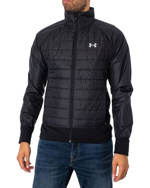 Under Armour Blue Storm Insulated Run Hybrid Jacket for men