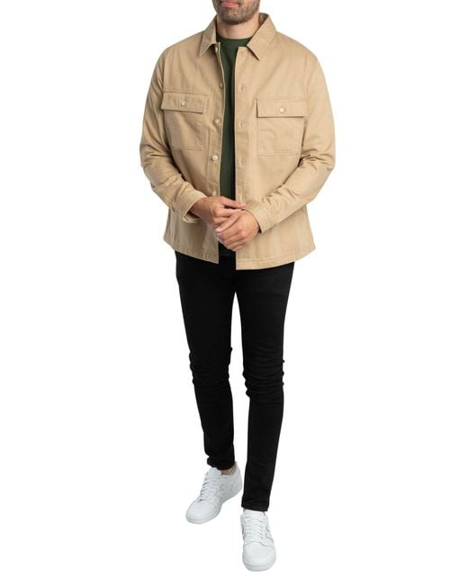 HUGO Natural Epoldo Overshirt for men