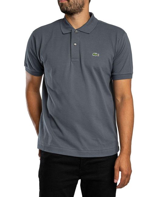 Lacoste Blue Logo Polo Shirt for men