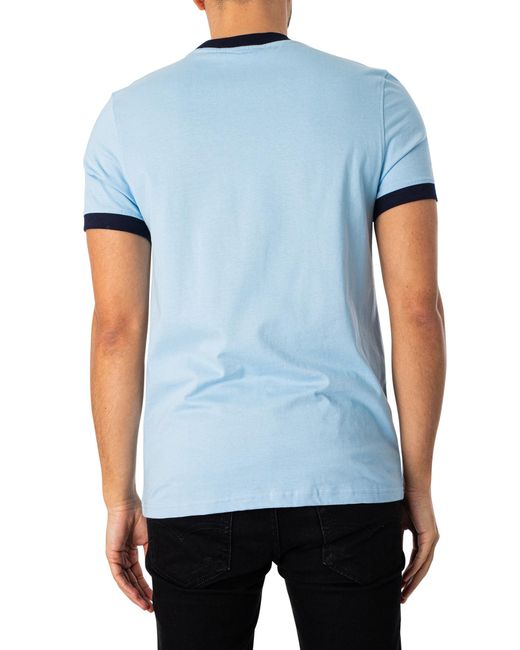 Sergio Tacchini Blue Supermac T-shirt for men