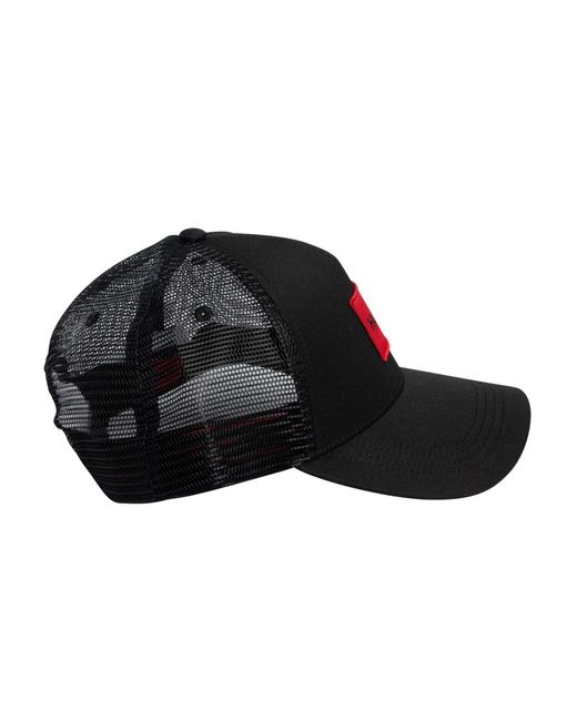 HUGO Black Kody Mesh Baseball Cap for men