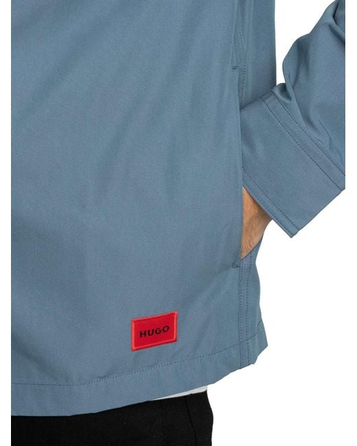 HUGO Blue Evalom Overshirt for men