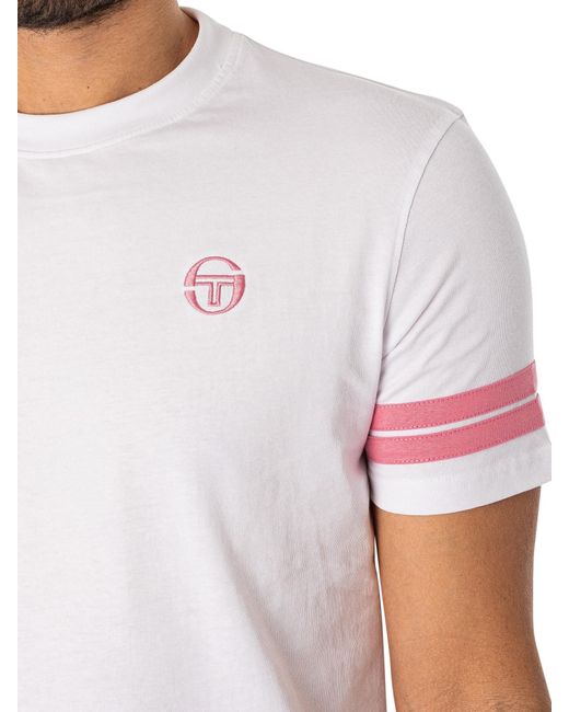 Sergio Tacchini White Grello T-shirt for men