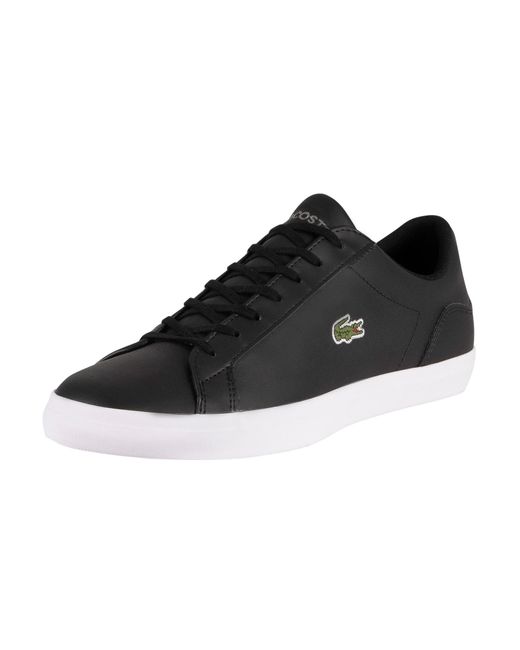 lacoste lerond leather