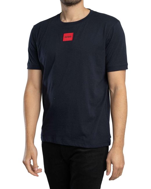 HUGO Blue Diragolino212 T-shirt for men