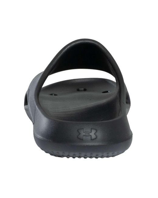Under Armour Black Locker Sliders for men