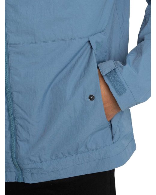 Lyle & Scott Blue Stow Away Jacket for men