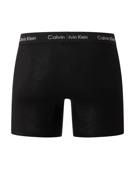 Calvin Klein Black 3 Pack Boxer Briefs for men