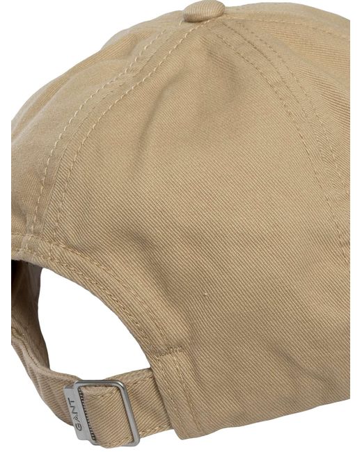 Gant Natural Shield Cotton Twill Cap for men