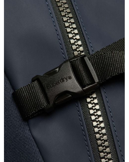 Superdry Blue 21l Tarp Backpack for men