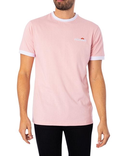 Ellesse Pink Meduno T-shirt for men
