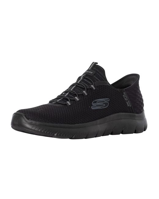 Skechers Black Slip-ins Summits High Range Trainers for men