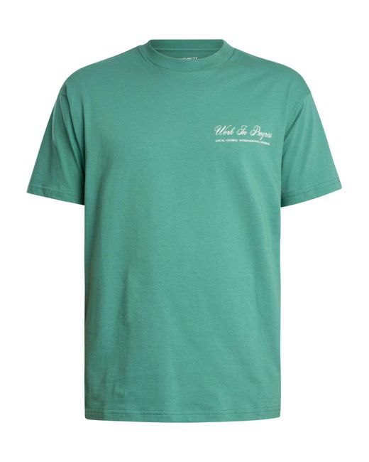 Carhartt Green Cloud Heart T-shirt for men