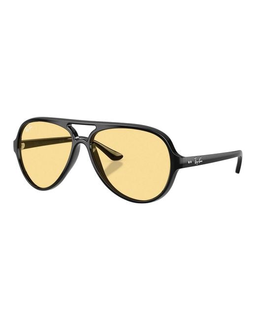Ray-Ban Metallic Cats 5000 Classic Sunglasses for men