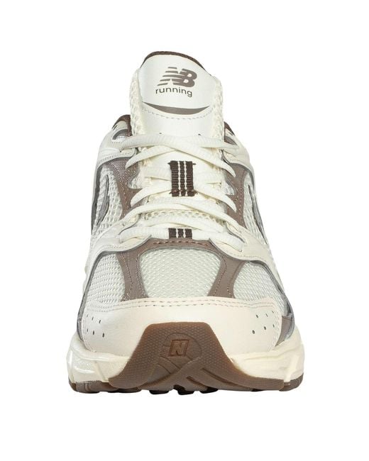 New Balance White 530 Mesh Trainers for men