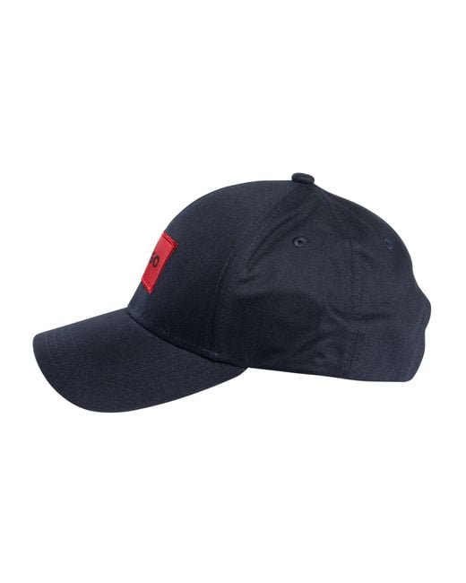 HUGO Blue Box Logo Baseball Cap for men