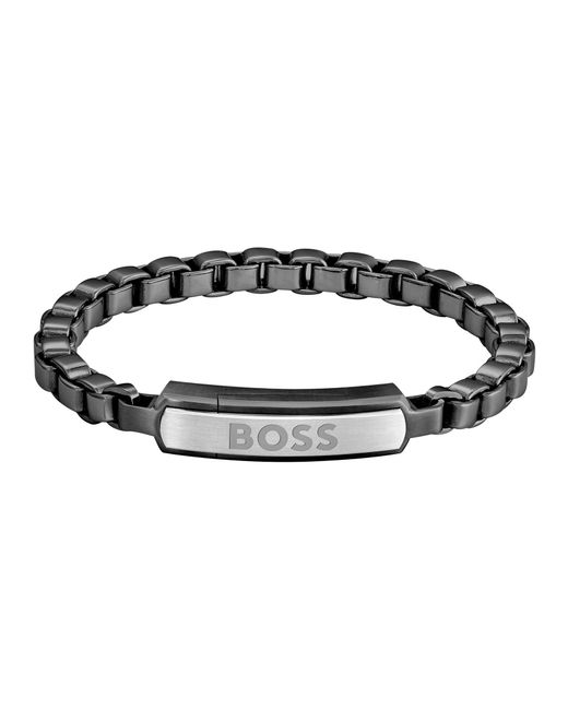 Boss Black Devon Ip Plated Bracelet for men