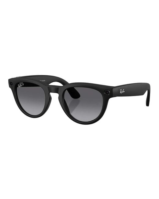 Ray-Ban Black Headliner Meta Gen 2 Sunglasses for men