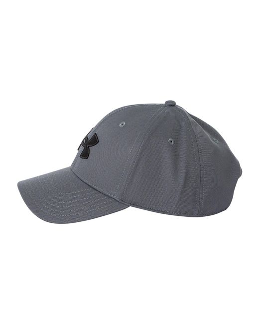 Under Armour Gray Blitzing Adjustable Cap for men