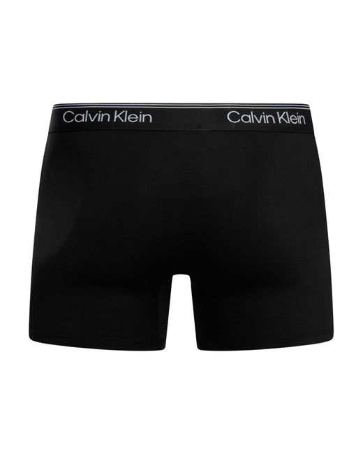 Calvin Klein Black 3 Pack Boxer Briefs for men