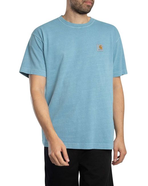 Carhartt Blue Nelson T-shirt for men
