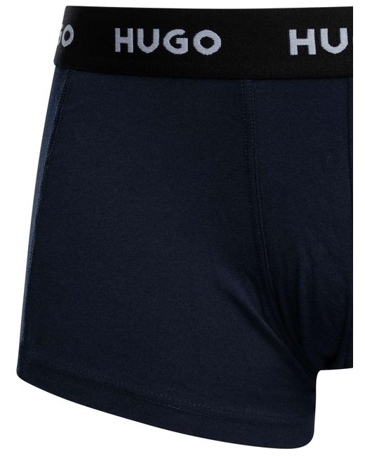 HUGO Blue 3 Pack Trunks for men