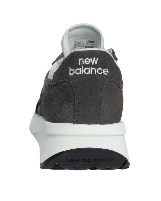 New Balance Gray 370 Mesh Trainers for men