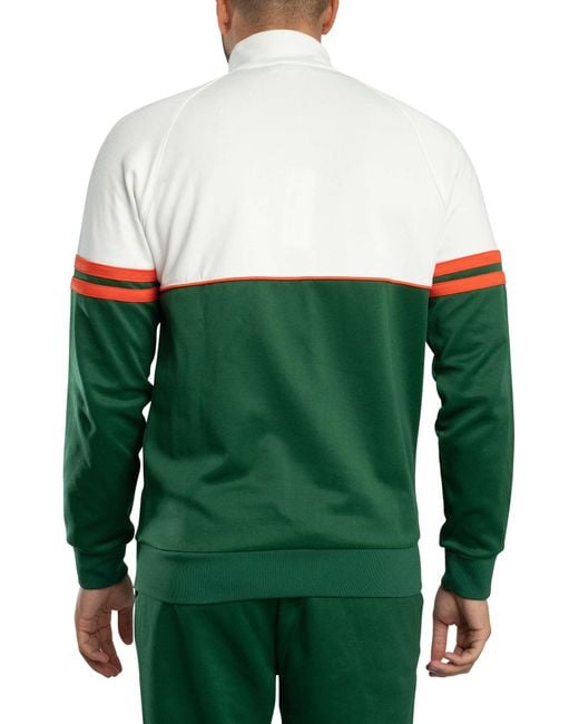 Sergio Tacchini Green Orion Track Jacket for men