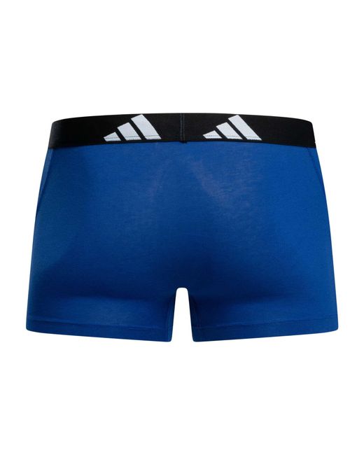 Adidas Blue 5 Pack Active Flex Trunks for men