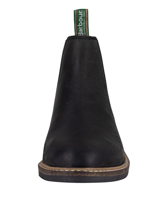 Barbour Black Farsley Chelsea Boots for men